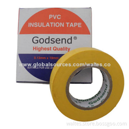 PVC Tape, Used for Wrapping Electric Wires Harness
